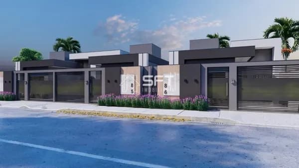Casa com 1 suíte e 2 quartos à venda, 87m² por R$390.000 - Flor de Maio - Dourados/MS