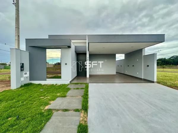 Casa com 2 dormitórios à venda, 129 m² por R$ 870.000 - Vivere do Lago - Dourados/MS
