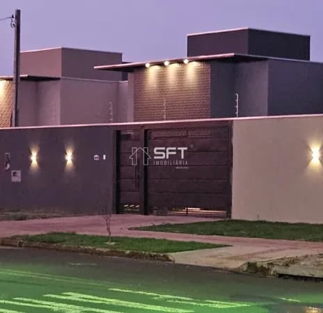 Casa com 1 suíte e 2 dormitórios à venda, 72,88m² por R$ 410.000 - Santa Fé - Dourados/MS