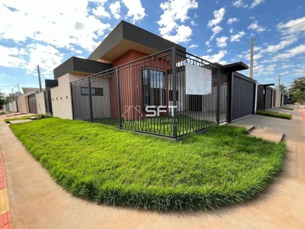 Casa com 1 suíte e 2 dormitórios à venda, 119m² por R$ 690.000 - Novo Parque Alvorada - Dourados/MS