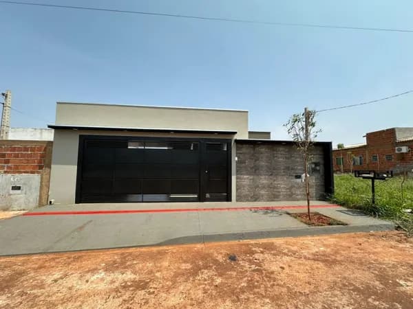 Casa com 2 dormitórios à venda, 98,68m² - Cidade Jardim II - Dourados/MS