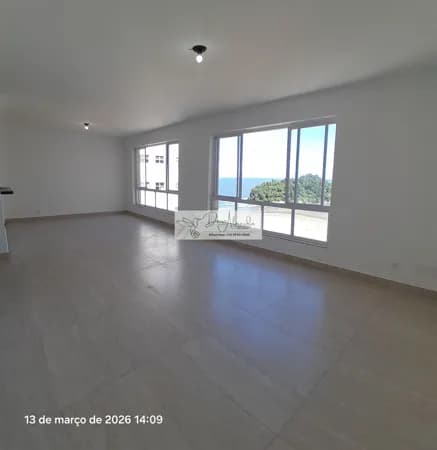 Apartamento à venda na Orla de Santos -Pé na Areia - Vista para o Mar - 03 Quartos(01 suíte) .