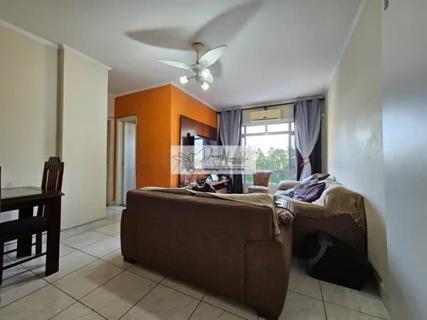 Apartamento à venda no Bairro Marapé-Santos/SP. - 02 Quartos, Garagem para carro e moto.