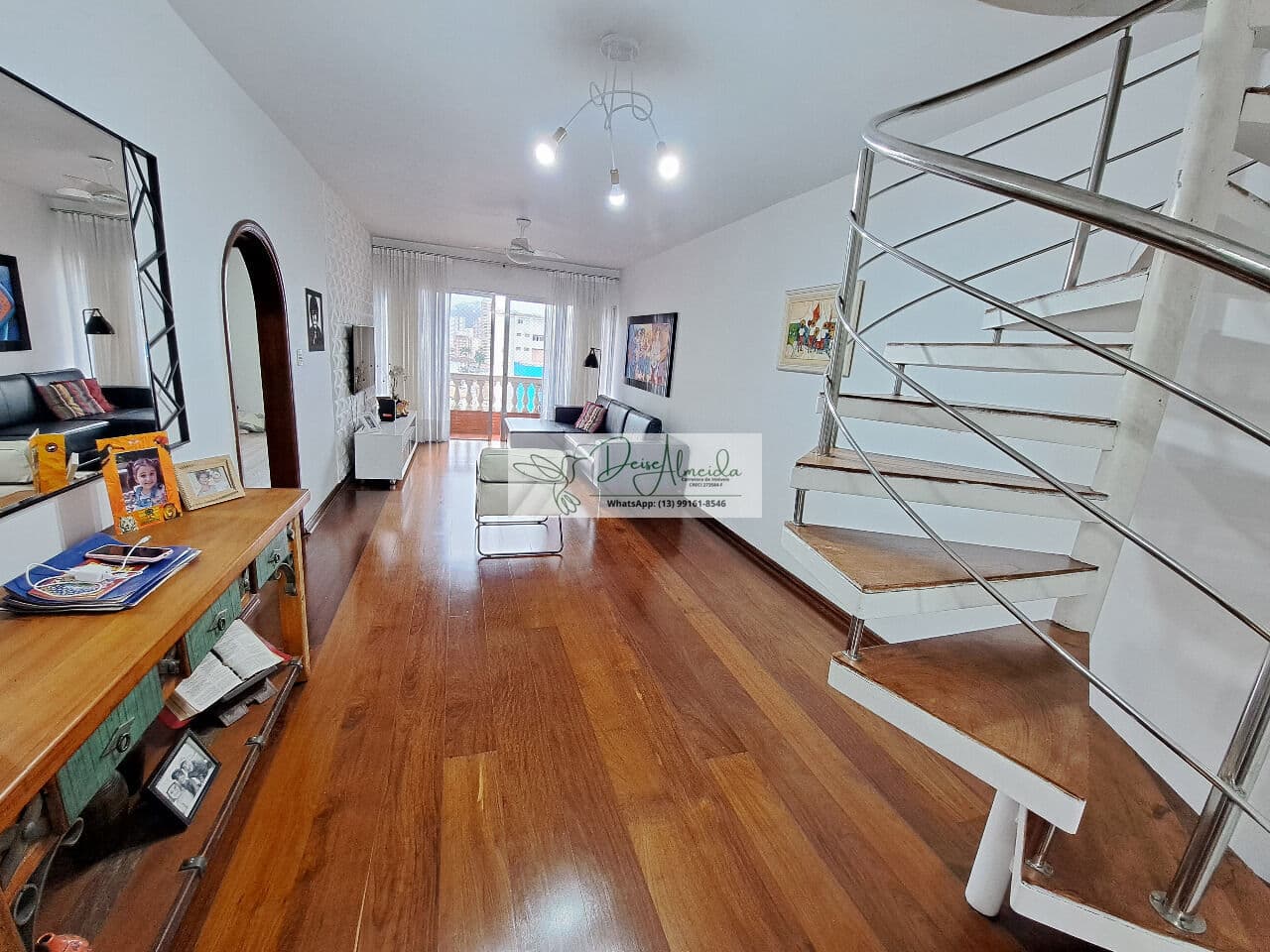 Apartamento Cobertura à venda no Boqueirão, Santos/SP - 03 Dormitórios (01 suíte) - espaço gourmet com churraqueira - vista livre.
