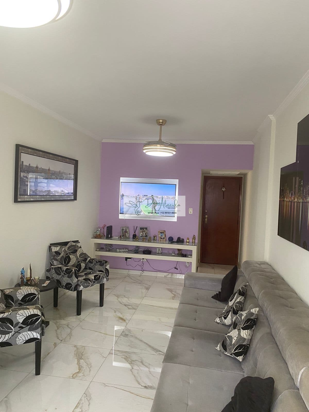 Apartamento 02 Quartos (01 suíte) + Dependência completa e garagem no Bairro Embaré, Santos/SP