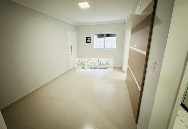 Apartamento 02 Quartos (01 suíte) - Garagem coletiva- Reformado Beira-Mar na Ponta da Praia – Santos/SP