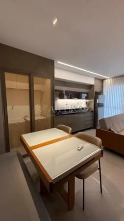 Apartamento mobiliado para alugar no Setor Bueno – Goiânia