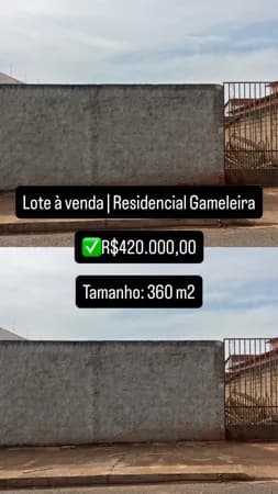 Lote à venda | Residencial Gameleira