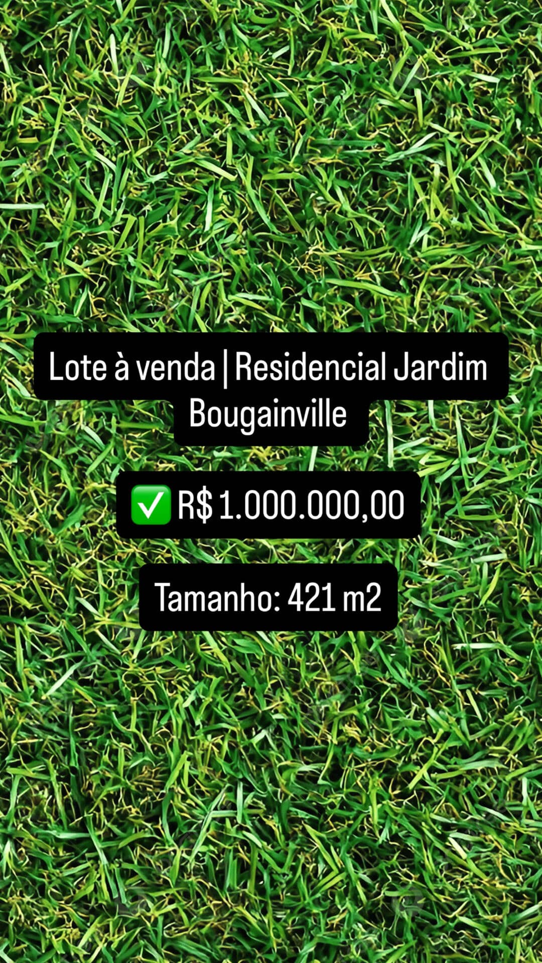 Lote/Terreno em Rio Verde - Residencial Jardim Bougainville