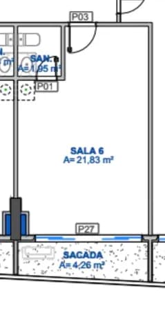 Sala/Conjunto em Rio Verde - Odília