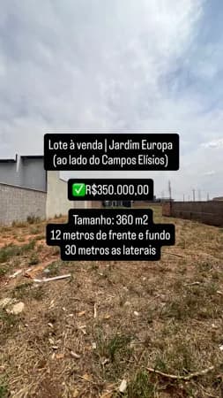 Lote à venda | Jardim Europa