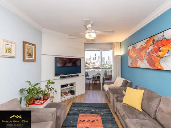 Apartamento 123m² em Perdizes com 4 Dormitórios ( 1 suíte com varanda) Edifício com Lazer, Portaria 24 hs e Gerador