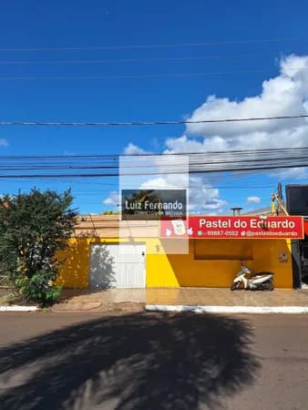 Salão comercial + casa 2 dormitórios