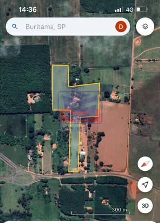 Fazenda/Sítios/Chácaras em Buritama - Centro