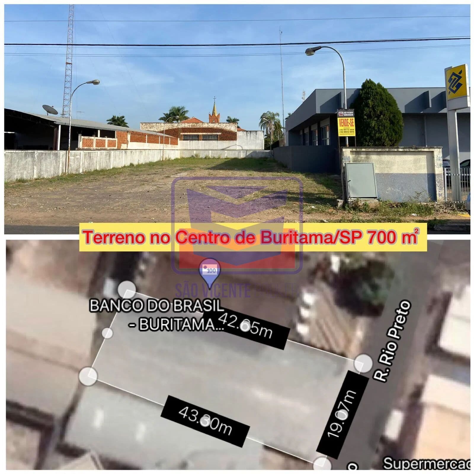 Lote/Terreno em Buritama - Centro