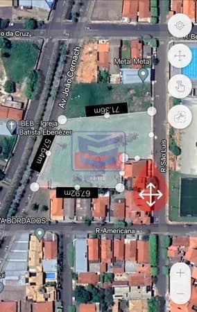 Excelente Terreno para Venda em Birigui na Avenida João Cernack