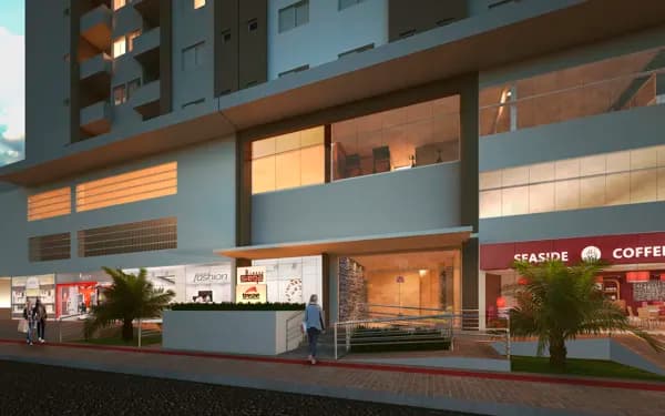 Apartamento 2 dormitório Torre Siena