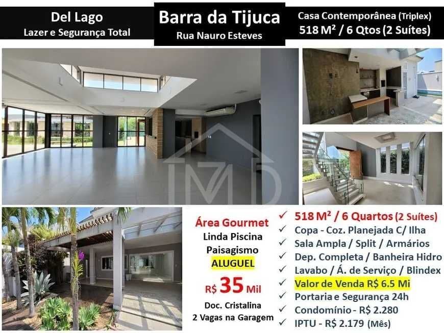 Casa de Condomínio em Rio de Janeiro - Barra da Tijuca