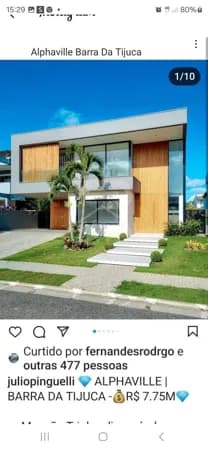 Casa em Barra da Tijuca, Rio de Janeiro/RJ