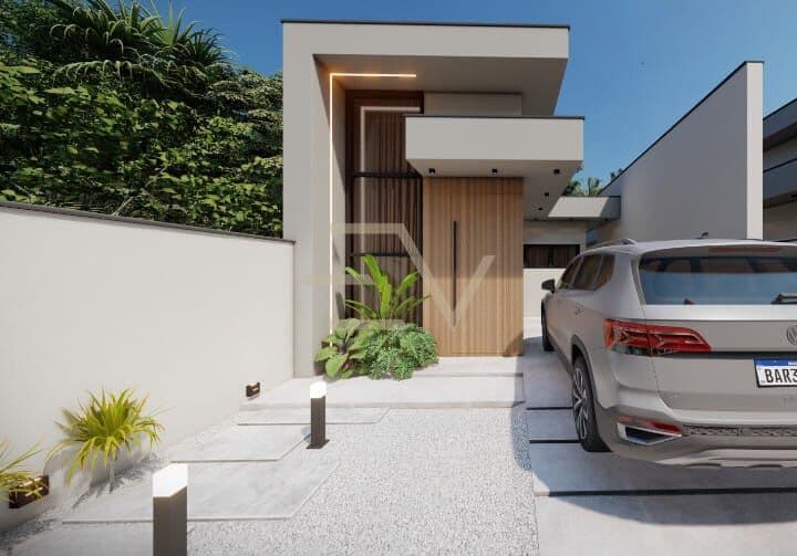 Casa Moderna com 3 dormitórios, no Itacolomi
