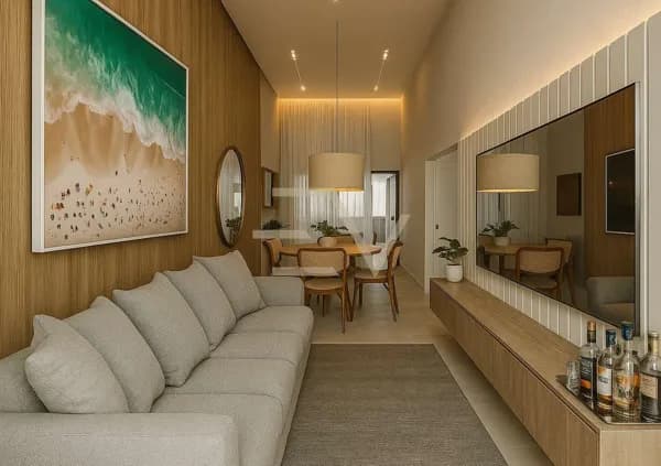 Casa Moderna 3 dormitórios no Itacolomi
