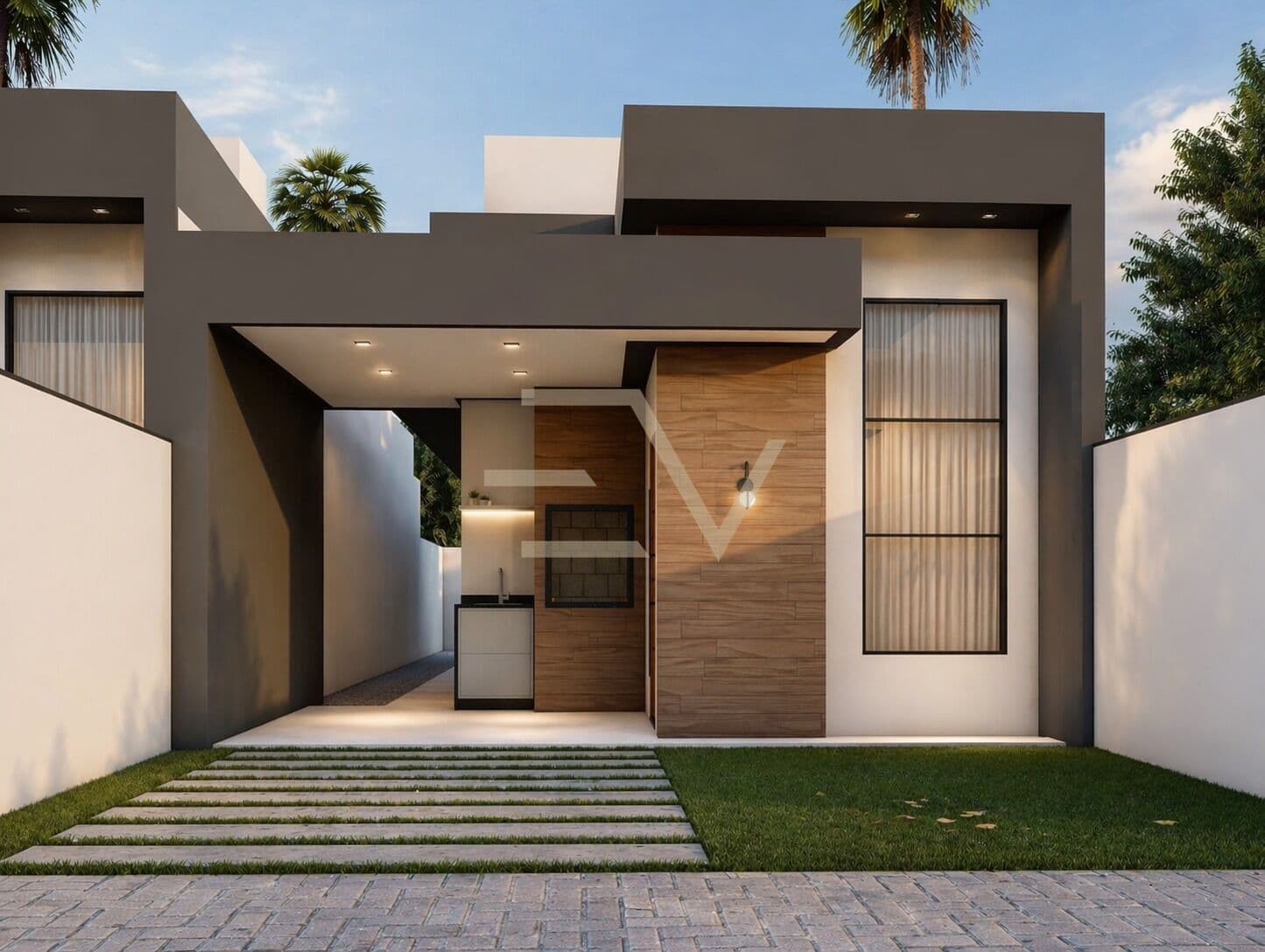 Casa Moderna de 2 dormitórios, em Itajuba