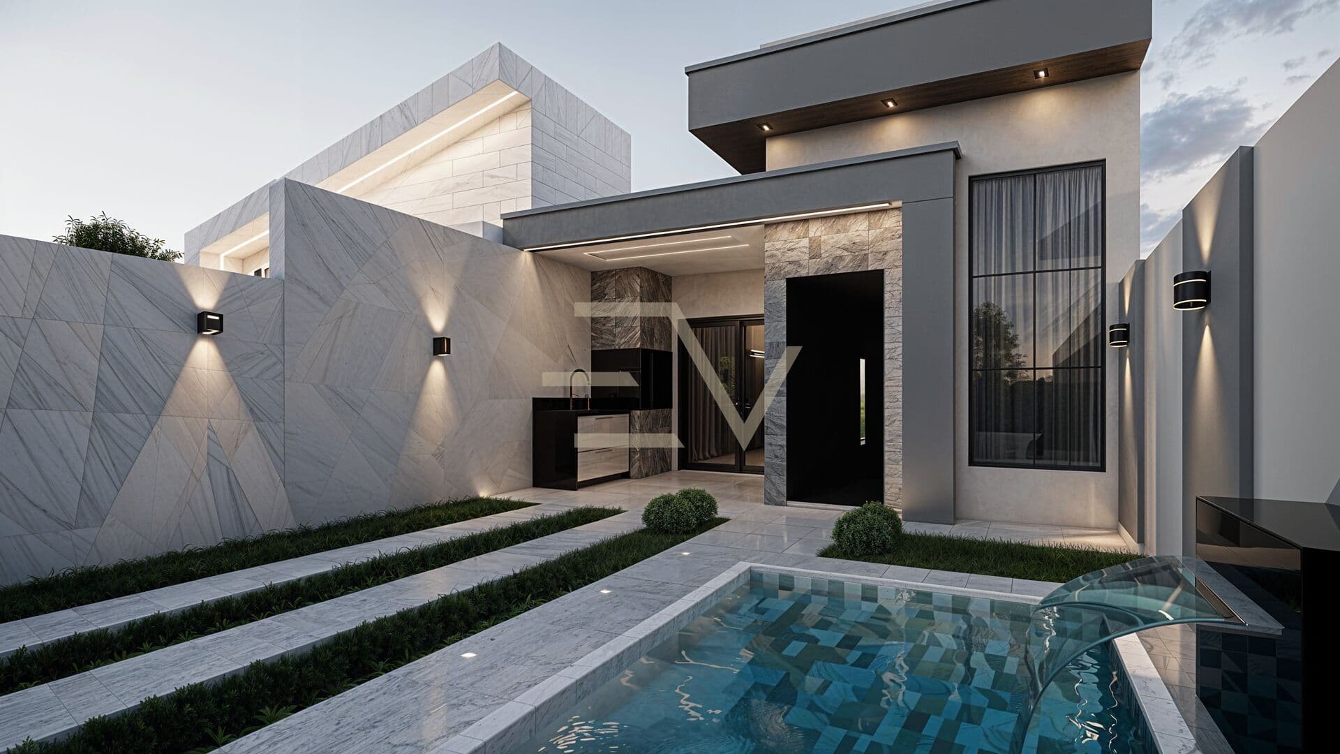 Casa 3 dormitórios, com piscina em Itajuba