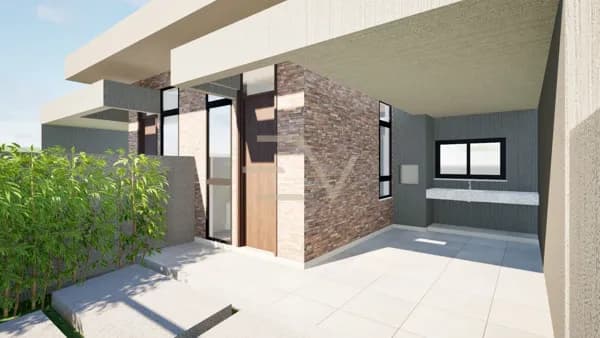Casa Moderna 3 dormitórios, no Itacolomi