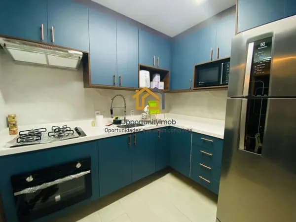 Apartamento 37m² em Andar Alto – Sala Estendida e Vista Livre no Viva Club