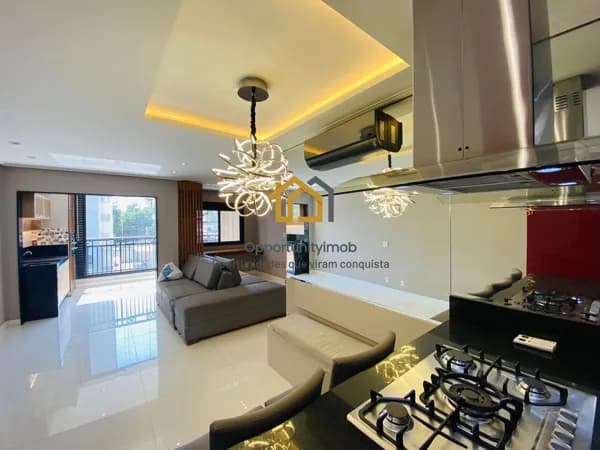 Apto de 77m², Sala ampliada, 2 dorms (1 suíte) e 2 vagas, SPA Gran Palazzo
