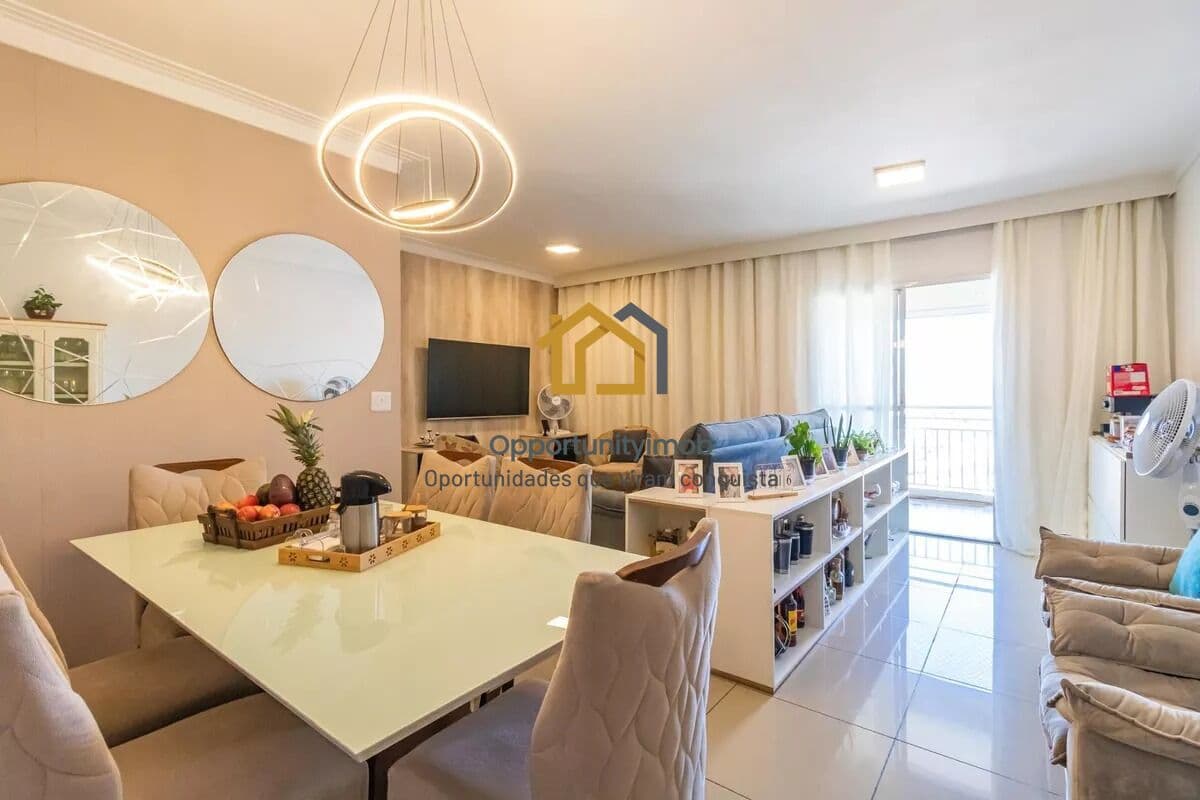 Apartamento à venda com 105m², 3 dormitórios (1 suíte) e 2 vagas – Jardim Tupanci | Barueri/SP