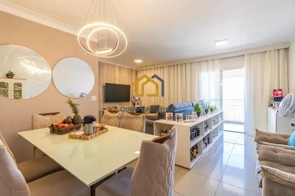 Apartamento à venda com 105m², 3 dormitórios (1 suíte) e 2 vagas – Jardim Tupanci | Barueri/SP
