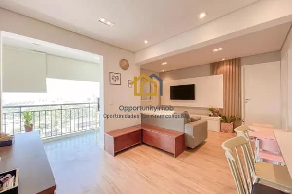 Apartamento à venda com 63m², 2 dormitórios (1 suíte) e 1 vaga – Osasco/SP