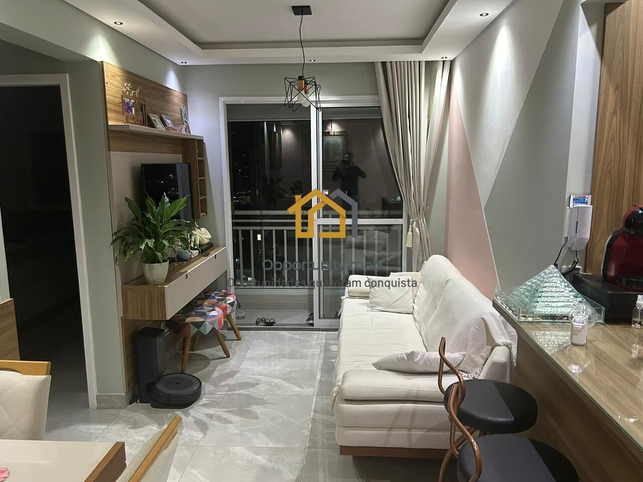 Apartamento à venda no Jaguaribe em Osasco com 2 dormitórios, 49m² e condomínio completo