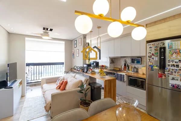 Apartamento à venda com 54m², 2 quartos e 1 vaga