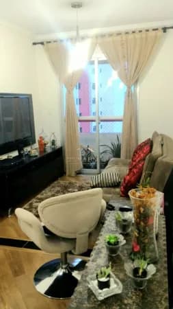 LINDO APARTAMENTO DE 58 M² EM CONDOMÍNIO COM ELEVADOR E PORTARIA 24 HORAS - 2 DORMTS, SALA COM SACADA E 1 VAGA!