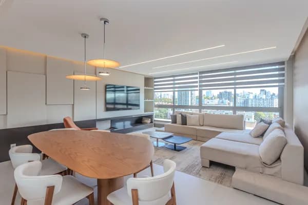 Apartamento 3 suítes, 100% Mobiliado no bairro Boa Vista, Porto Alegre/RS