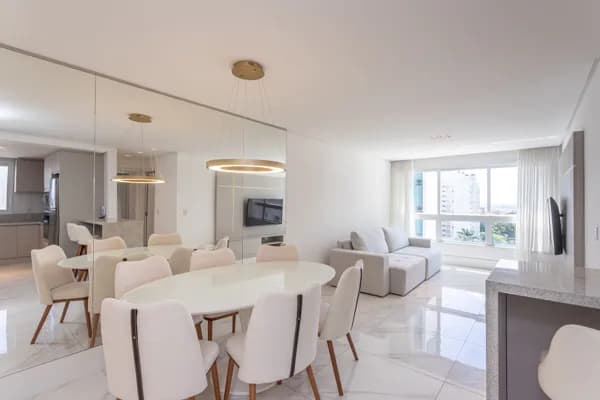 Apartamento 2 Suites 100% Mobiliado e Equipado