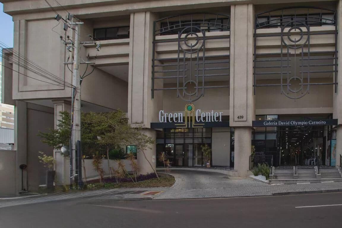 Apartamento 2 quartos à venda no Centro de Curitiba Green Center Residence Rua Treze de Maio, próximo ao Passeio Público e Shopping Mueller