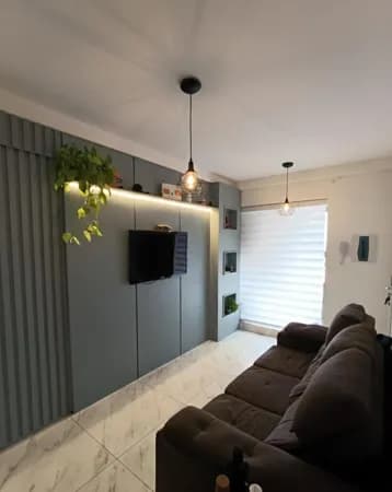 Apartamento planejado à venda no Condomínio Residencial Jardim Vale Verde com 2 quartos e móveis sob medida pronto para morar