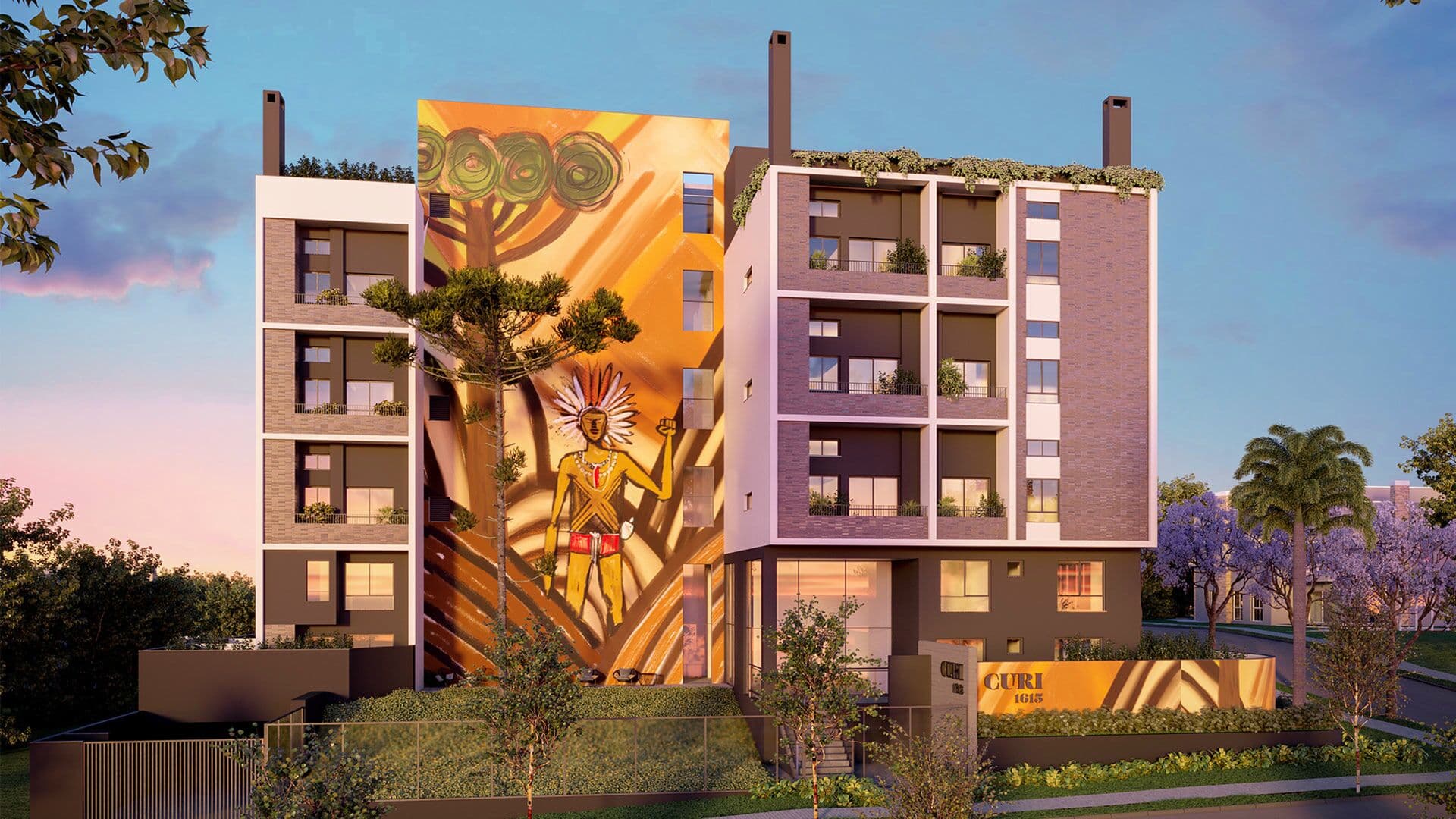 Apartamento 1 quarto no Juveve em Curitiba