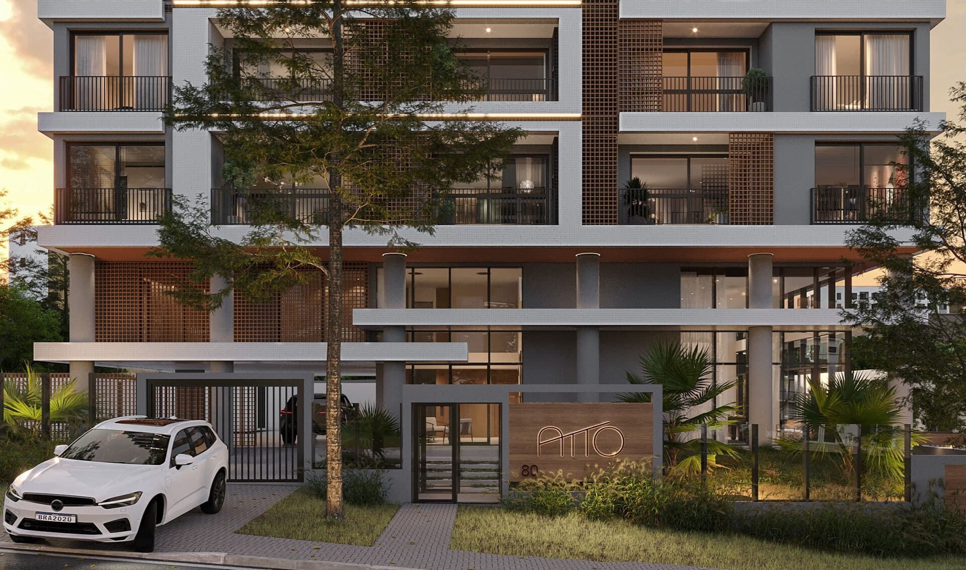 ATTO Residencial Boutique – Cobertura Duplex - Viva Perto da Arte, Cultura e Conforto em Curitiba