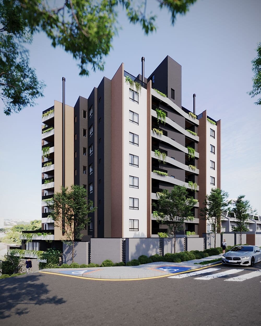 Apartamento de 3 quartos com suíte no Tingui