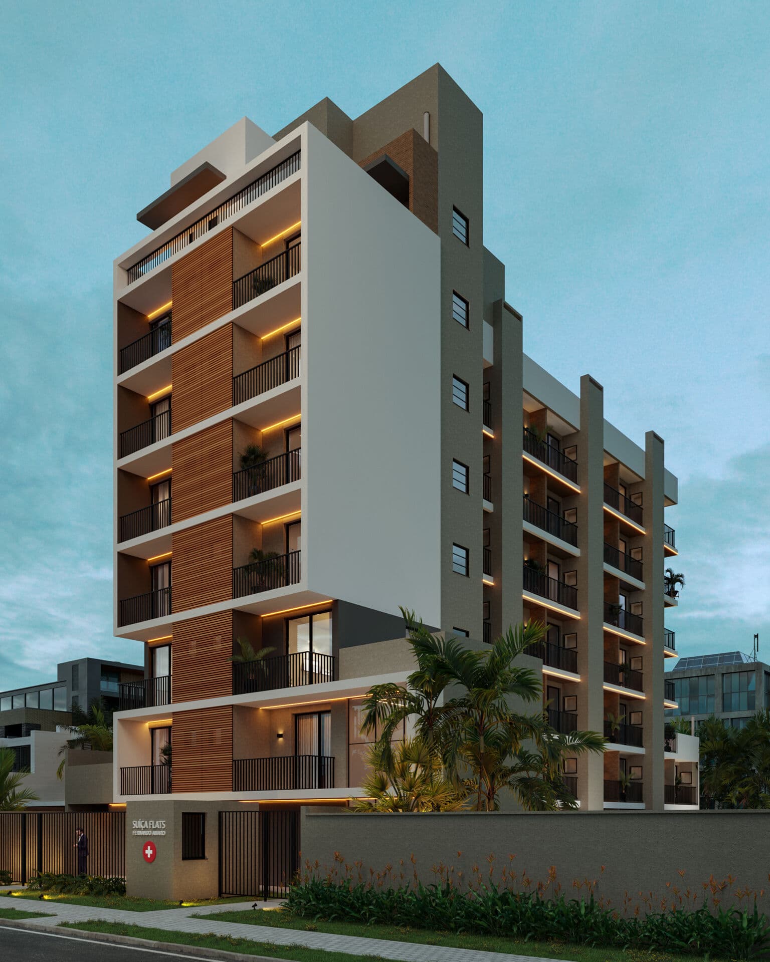 Studio em Curitiba – Suíça Flats Fernando Amaro no Alto da XV | A partir de R$ 233.597