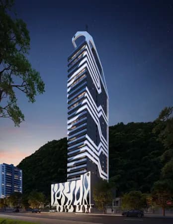 Trinity Tower Itajaí: Viva com Vista para o Mar, Rio e Mata Atlântica