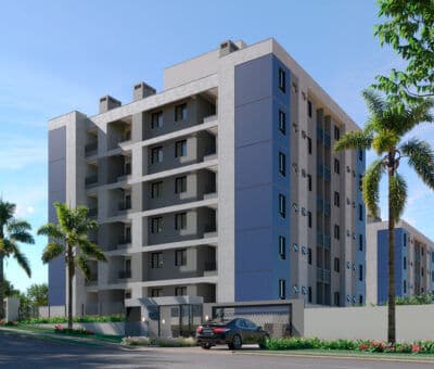Apartamento 2 quartos com suité no Ecoville