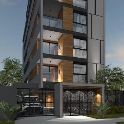 Studio à venda no Cabral | 24m², vaga de garagem – CABRAL 635, entrega julho/2025