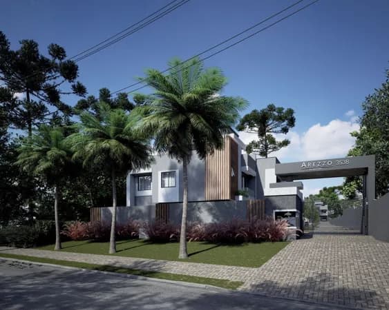 Lindo Sobrado em Condomínio Fechado no Umbará