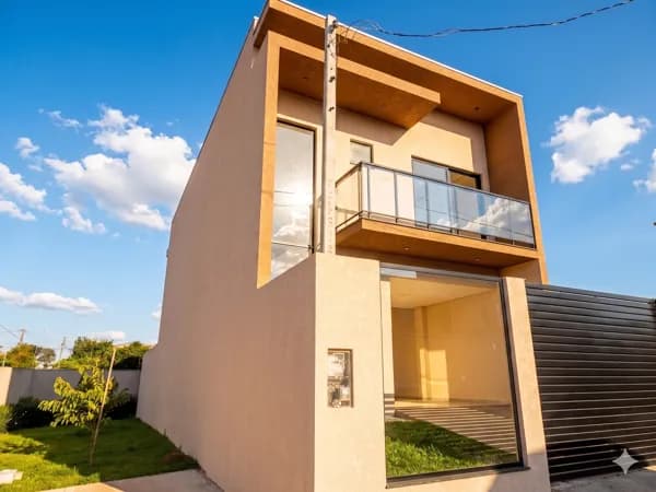 Sobrado em Condomínio Fechado à Venda no Capela Velha em Araucária 154m² Privativos, 3 Quartos e Suíte