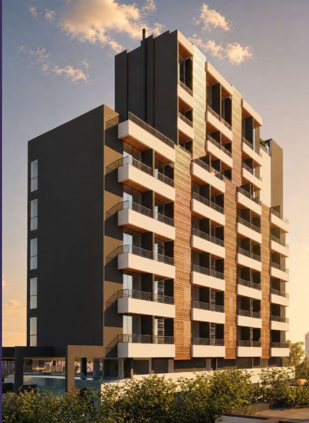 Studios à Venda em São José dos Pinhais Tower SJP com Rooftop, Coworking e Piscina Infinita